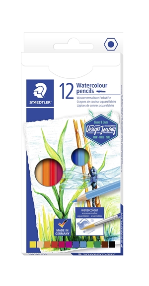 Staedtler Waterkleurpotloden aquarel set (12)